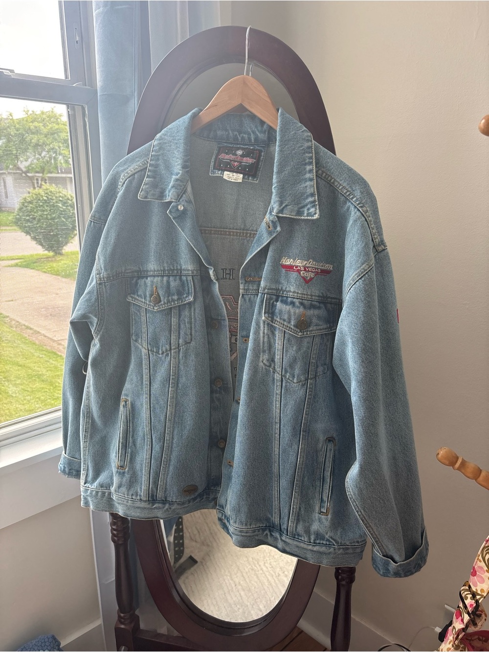 Harley Davidson vintage Denim Jacket - Picture 5 of 8